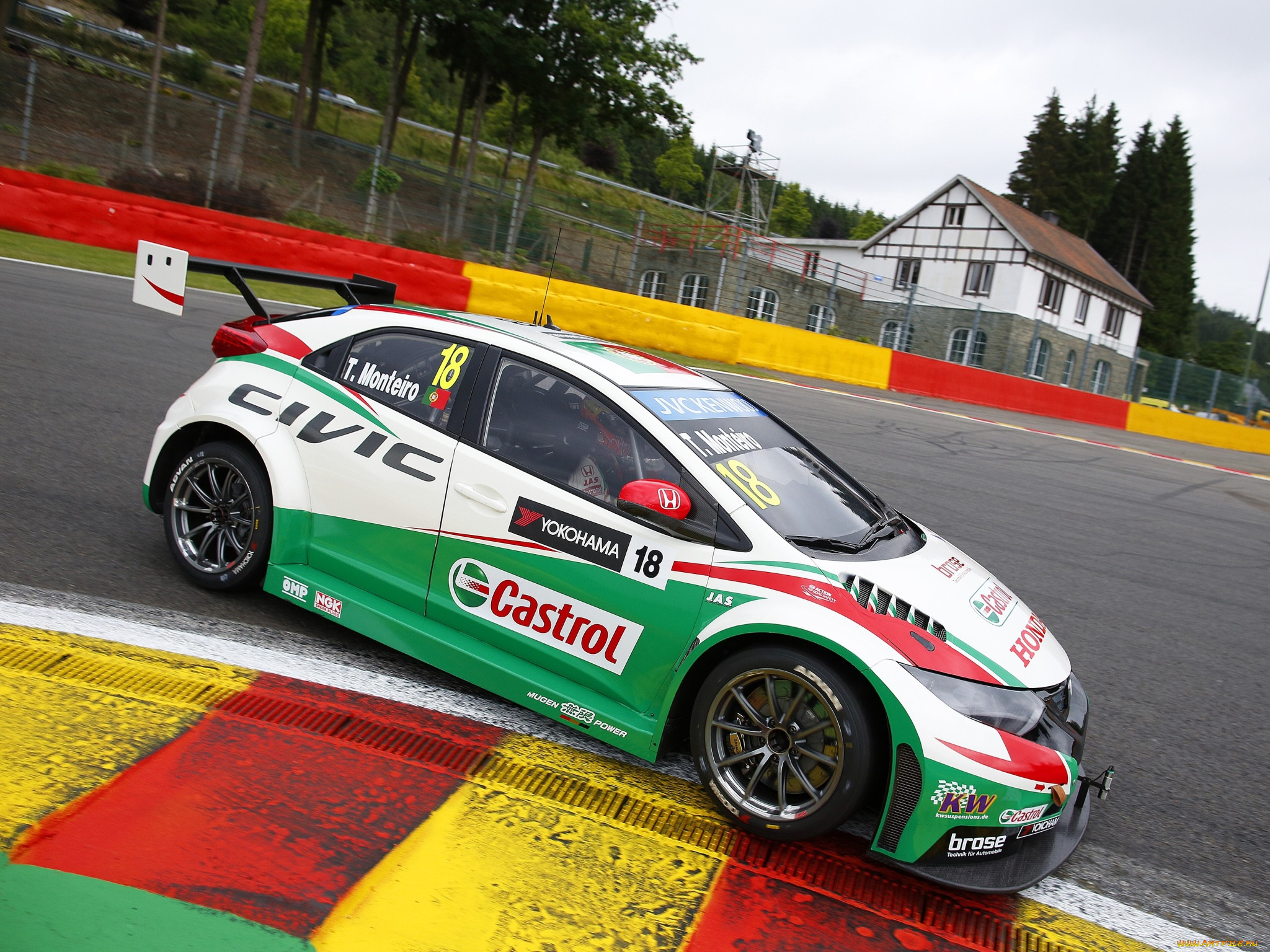 , honda, civic, 2014, wtcc